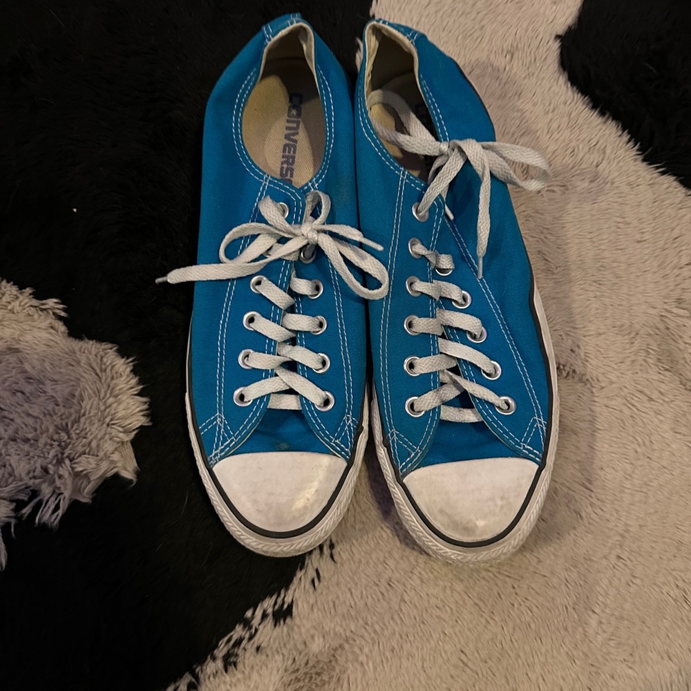 Blue Converse